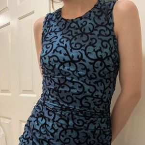 90s Bodycon Nicole Miller Collection Formal Dress